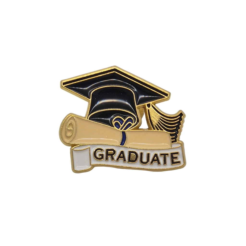 Graduation Cap Pin Brooch