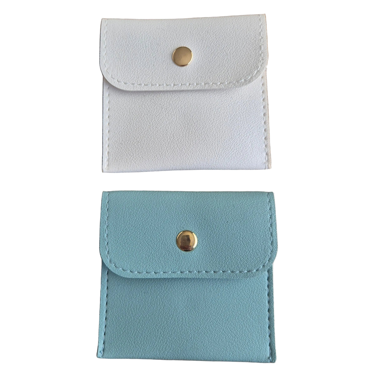 Faux Leather Jewellery Travel Pouch