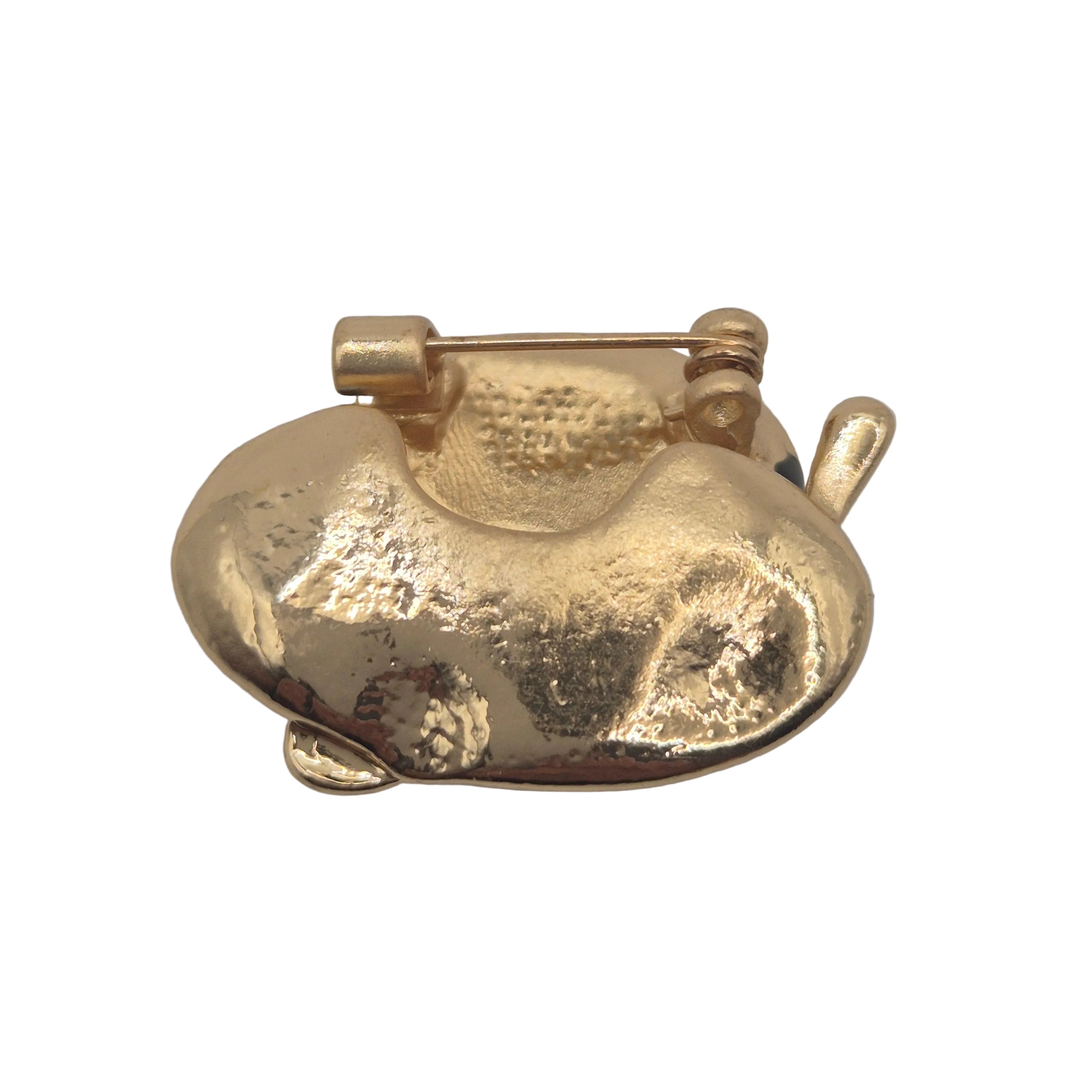 frothy coffee cup and saucer brooch