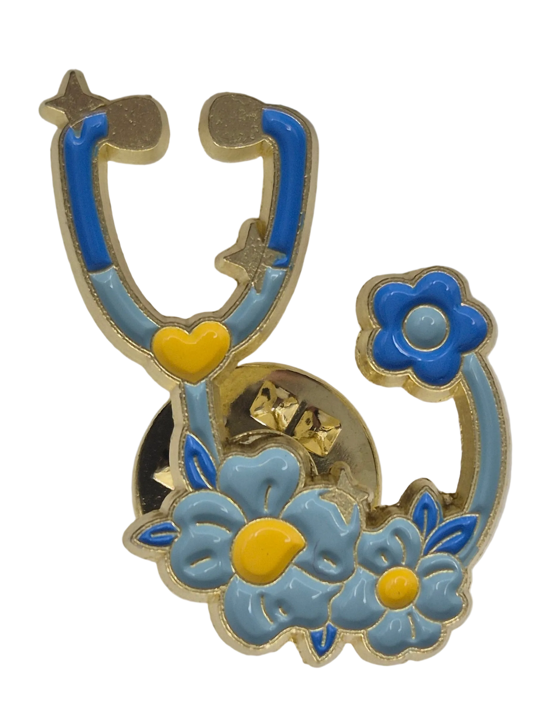 Stethoscope Pin Brooch
