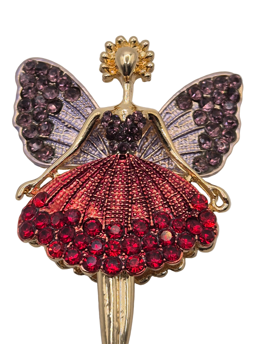 Fairy Brooch With Pendant Legs