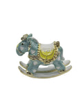 rocking horse trinket storage pot