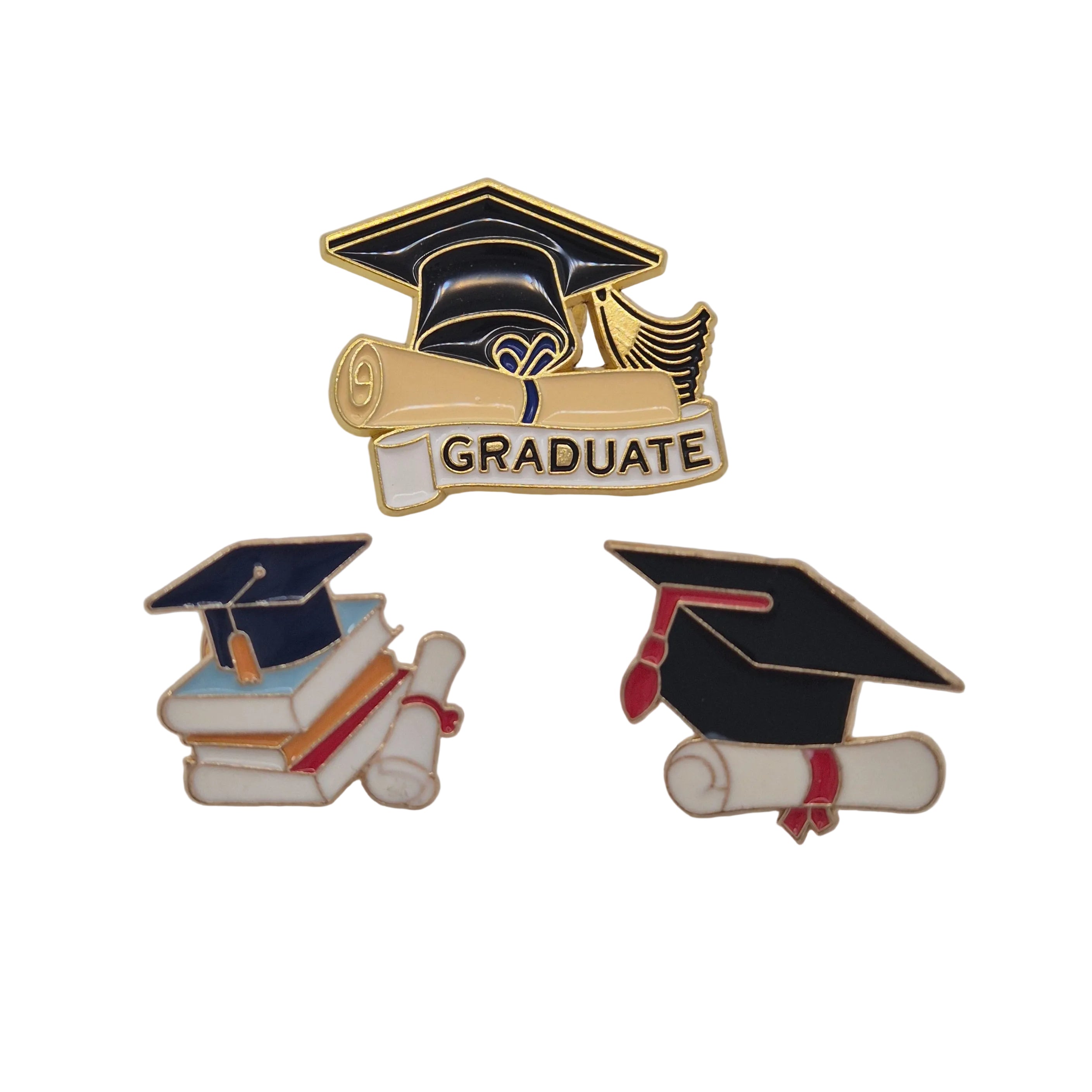 Graduation Cap Pin Brooch