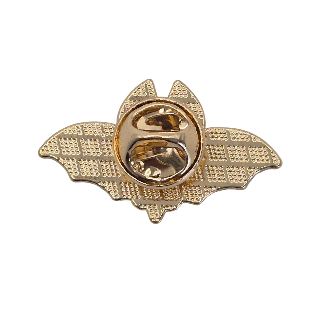 Stay Spooky Bat Pin Brooch